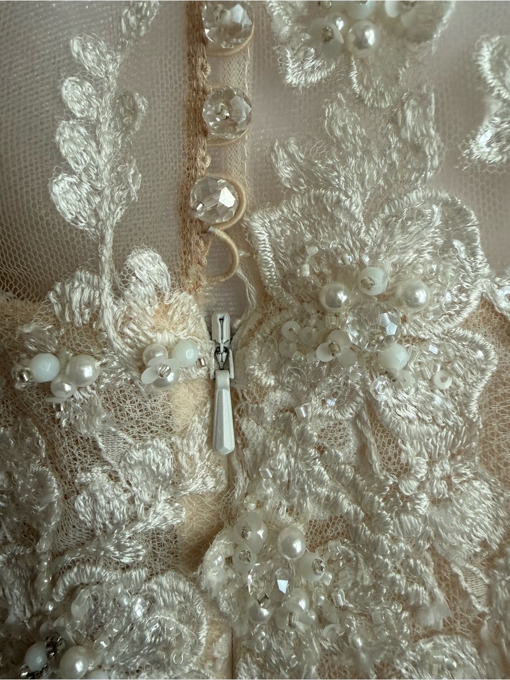 Elly Haute Couture "Bella" Size 14 Bridal Gown Designer Sample - IVORY - Picture 9 of 17